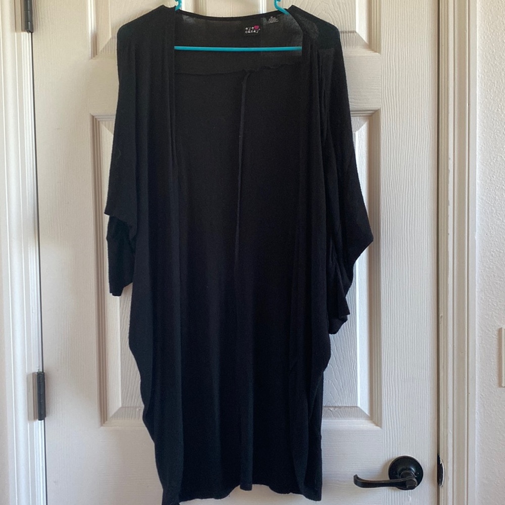 Eye Candy Black Cardigan